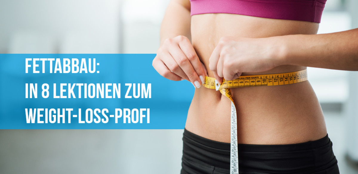Gewichtsverlust und Körpermasse in kurzer Zeit