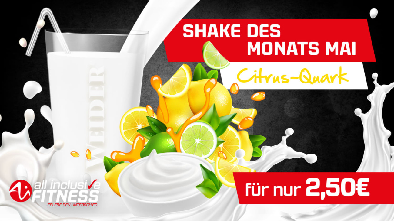 Shake Des Monats Mai Ai Fitness Recklinghausen Hochlarmark