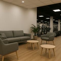 Lounge-Bereich mit Sitzgelegenheiten zur Entspannung