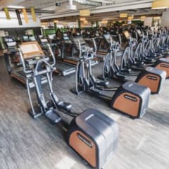 Moderne Fitnessgeräte