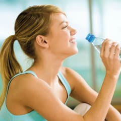 Getränkeanlage mit Mineralgetränken