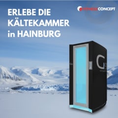 Cryo Kältekammer bis zu minus 110Grad