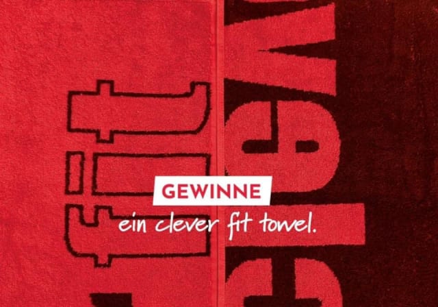 Gewinne ein clever fit towel🏋️