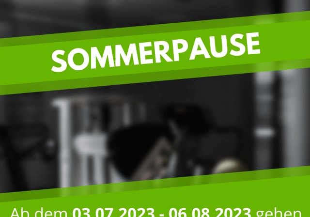 Kurse Sommerpause