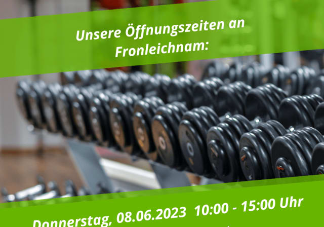 Öffnungszeiten Fronleichnam