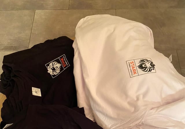 Die STARK-Shirts wollen getragen werden!